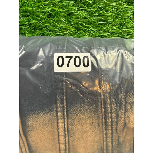 Ravmen Black Label Men’s Jeans Sz 36 Slim Tapered Bleach Stripe Dark Wash - Picture 11 of 11